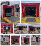 中國南昌，中國石化，隧道9刷電腦洗車機(jī)安裝調(diào)試中